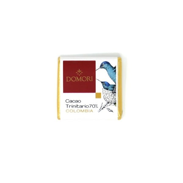 Domori Trinitario Colombia 70% Single Origin Dark Chocolate Napolitains