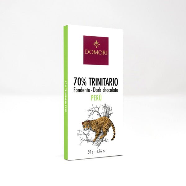 Domori Trinitario Peru 70% Single Origin Dark Chocolate Bar - 50g (Close Date)