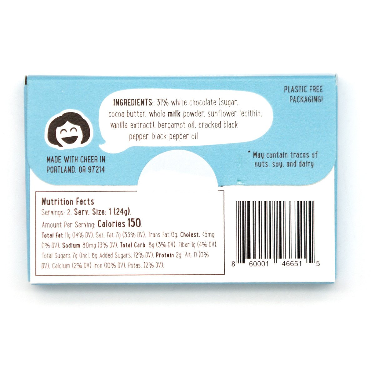 Only Child Hedgehog in the Fog White Chocolate Bar - 48g