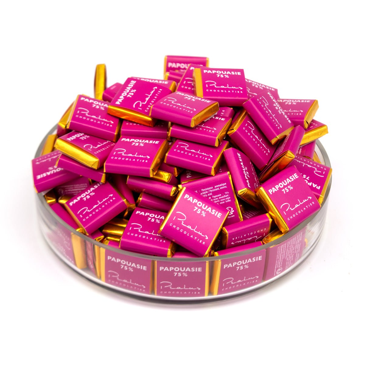 Pralus Papouasie 75% Single Origin Dark Chocolate Napolitains