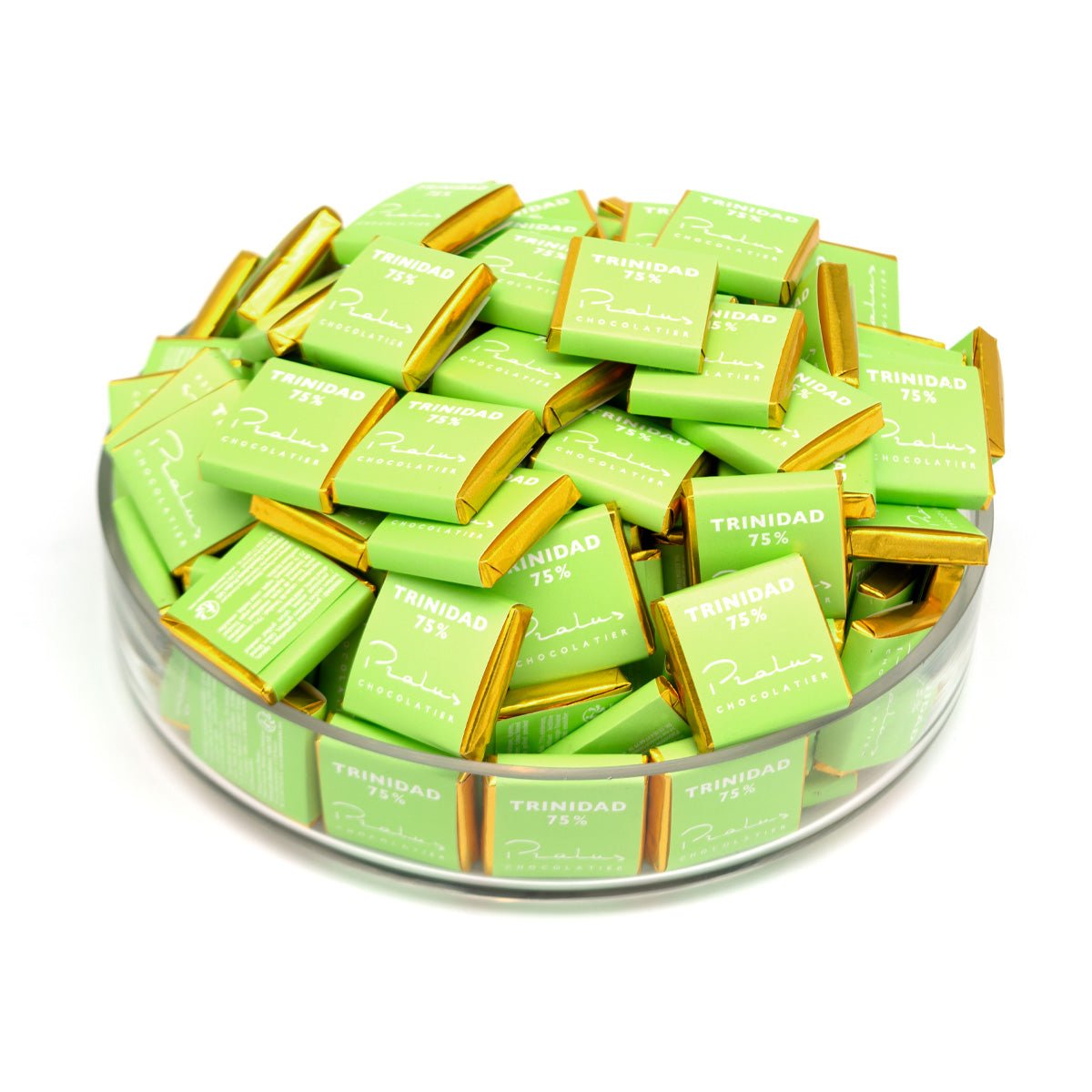 Pralus Trinidad 75% Single Origin Dark Chocolate Napolitains