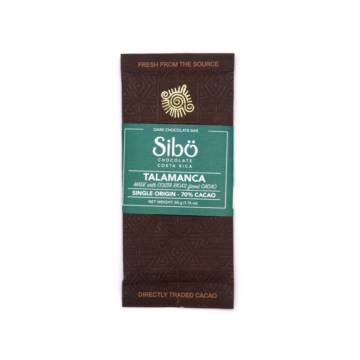 Sibu Talamanca 70% Single Origin Dark Chocolate Bar - 50g