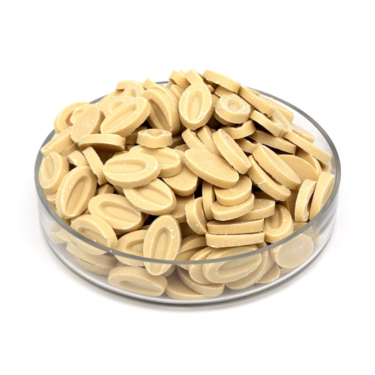Valrhona Waina Les Feves Organic 35% White Chocolate Discs