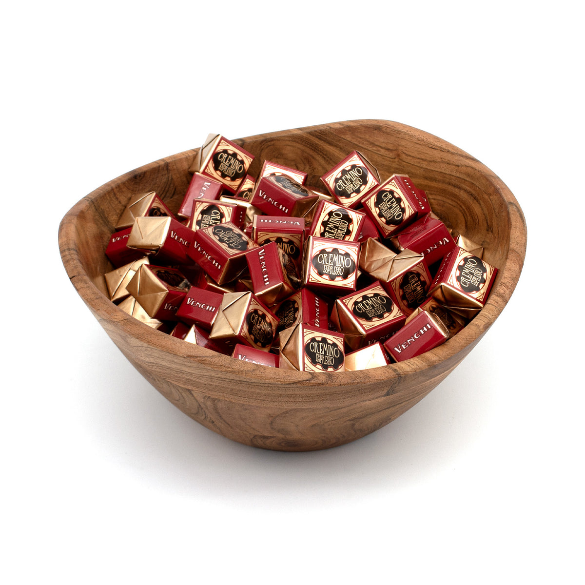 Venchi Cremino Espresso 75% Dark Chocolate with Coffee & Nibs Cubes