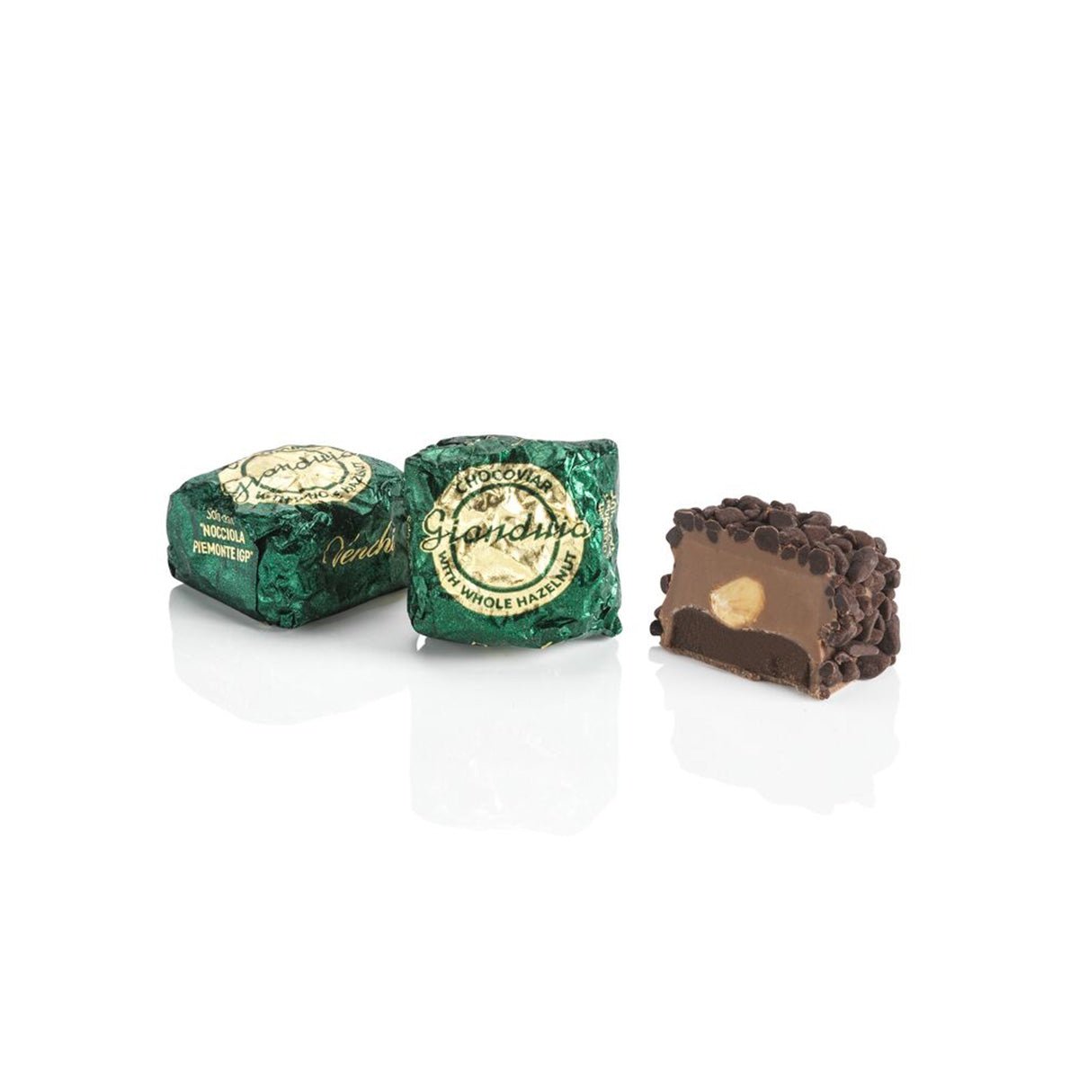 Venchi Cubotto Chocoviar Gianduia & Hazelnut in Milk Chocolate Cubes