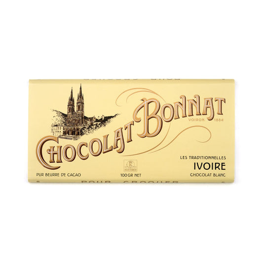 Bonnat Ivoire White Chocolate Bar - 100g