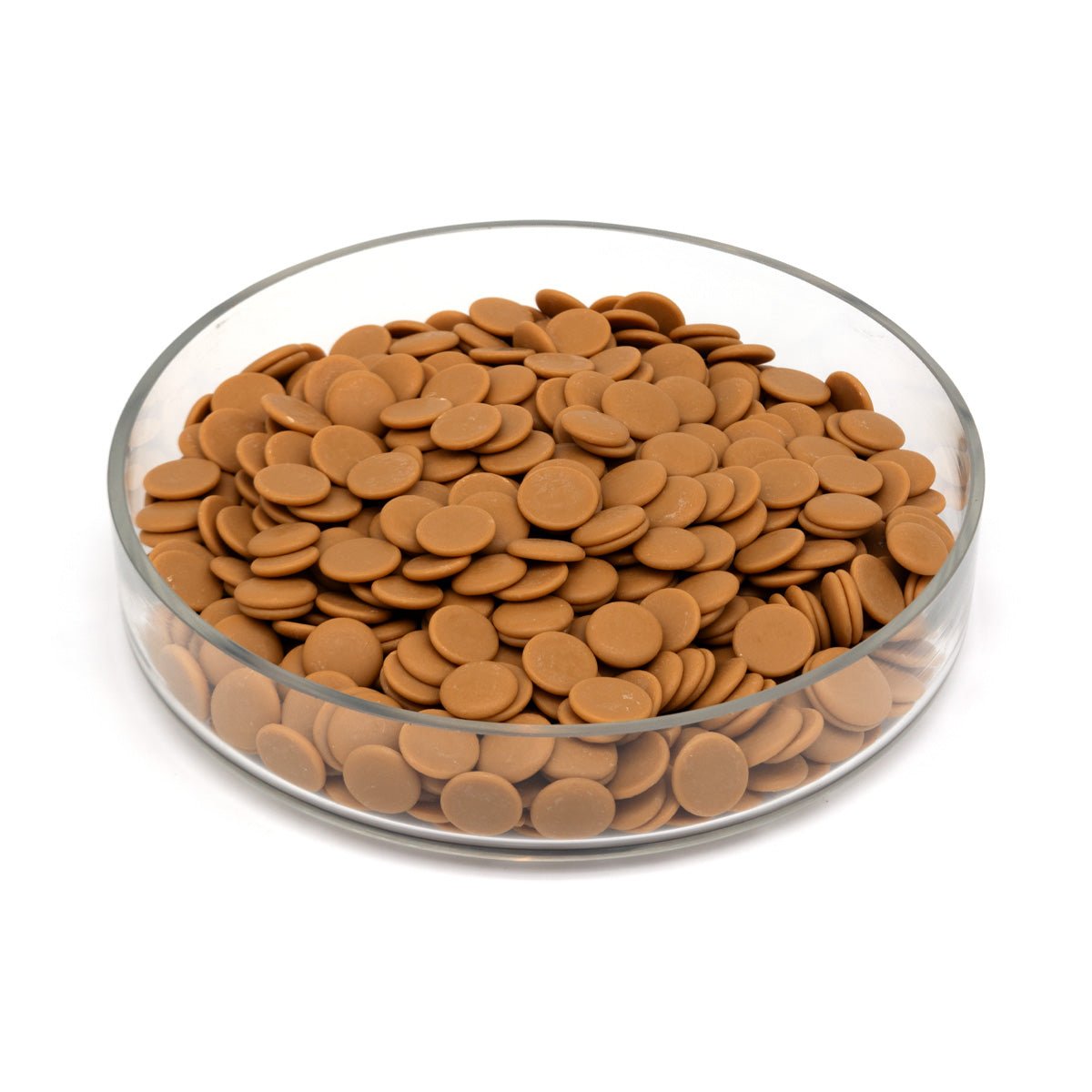 Cacao Barry Zéphyr Pistoles 35% Caramel White Chocolate Discs