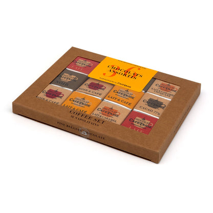 Cafe-Tasse 5-Flavour Assorted Chocolate Napolitans Box - 36 pc - 180g