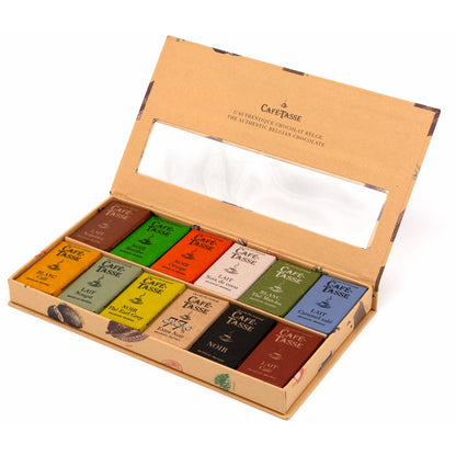 Cafe-Tasse Assorted Chocolate Mini-Bar Discovery Box - 24-pc - 216g