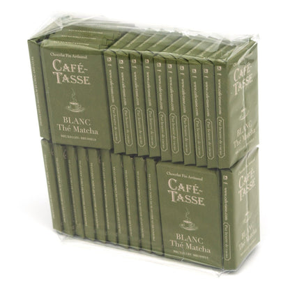 Cafe-Tasse Blanc Thé Matcha 27% White Chocolate & Matcha Tea Mini-Bars