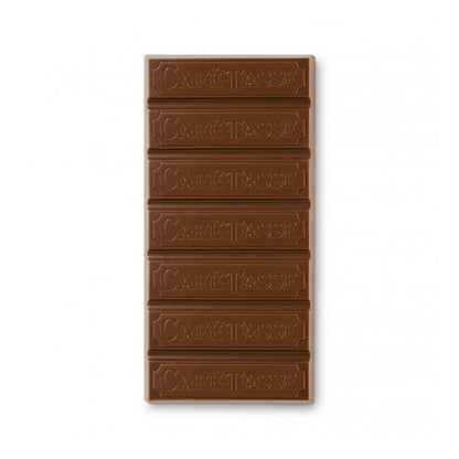 Cafe-Tasse Lait ‘Love’ 38% Milk Chocolate Bar - 85g