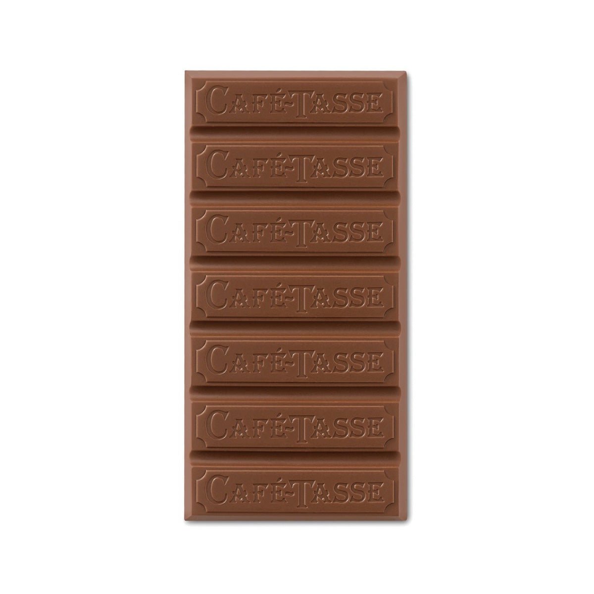 Cafe-Tasse Lait & Cafe Rouges d'Ethiopie 38% Milk Chocolate & Coffee Bar - 85g