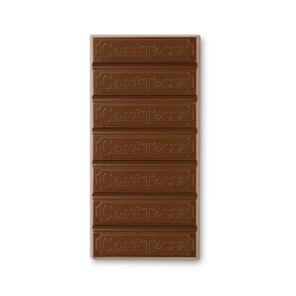 Café-Tasse Lait aux Noisettes Caramelisees 38% Milk Chocolate & Hazelnuts Bar - 85g
