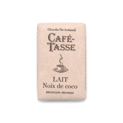 Cafe-Tasse Lait Noix de Coco 35% Milk Chocolate & Coconut Mini-Bars