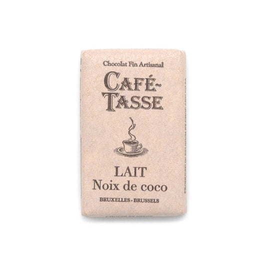 Cafe-Tasse Lait Noix de Coco 35% Milk Chocolate & Coconut Mini-Bars