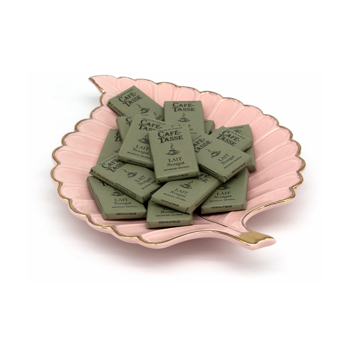 Cafe-Tasse Lait Nougat 38% Milk Chocolate & Nougat Mini-Bars