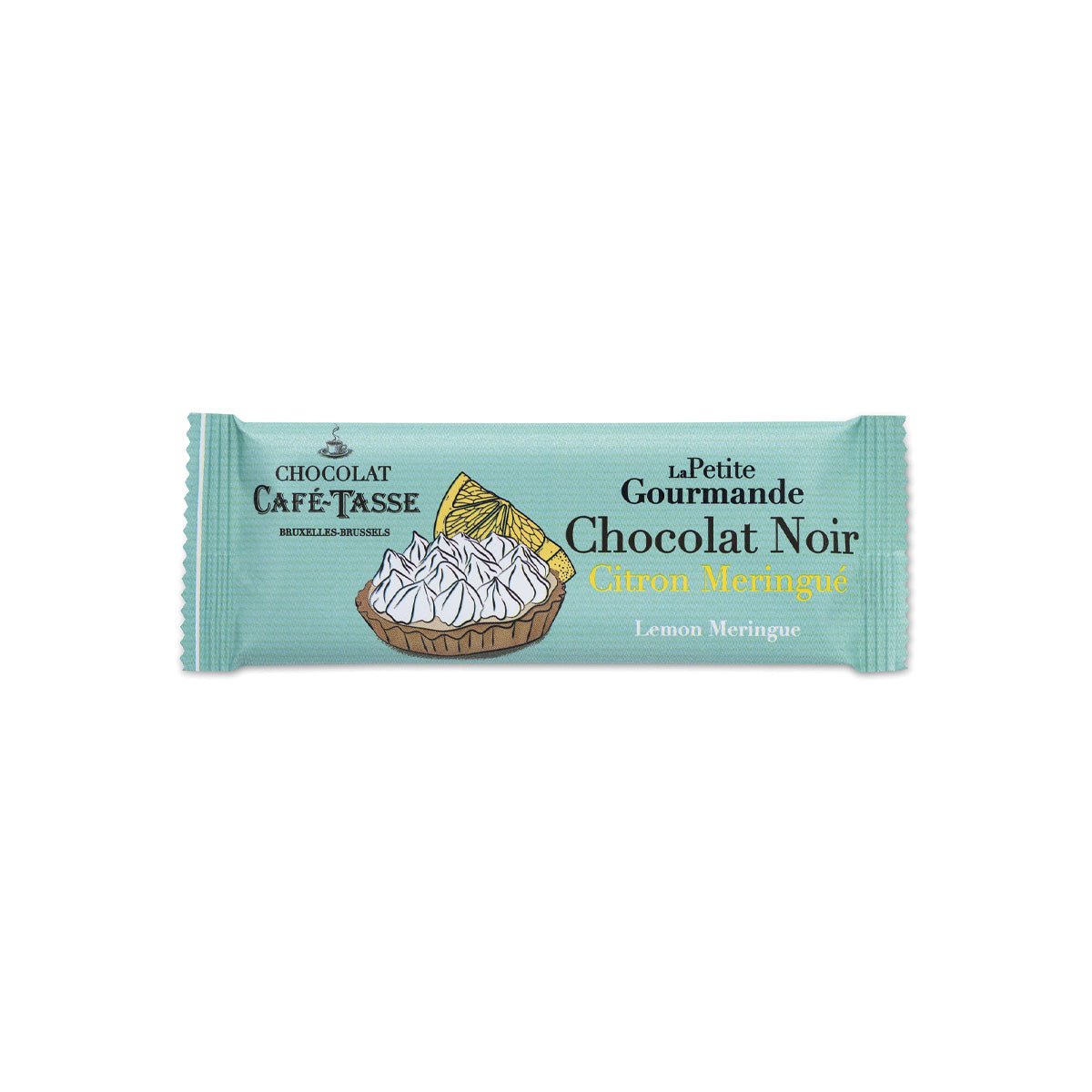 Cafe-Tasse Noir Citron Meringue Dark Chocolate & Lemon Meringue Mini-Bar - 25g
