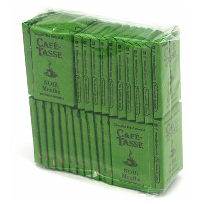 Cafe-Tasse Noir Menthe 60% Dark Chocolate & Mint Mini-Bars