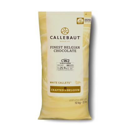 Callebaut CW2NV Natural Vanilla 25% White Chocolate Callets