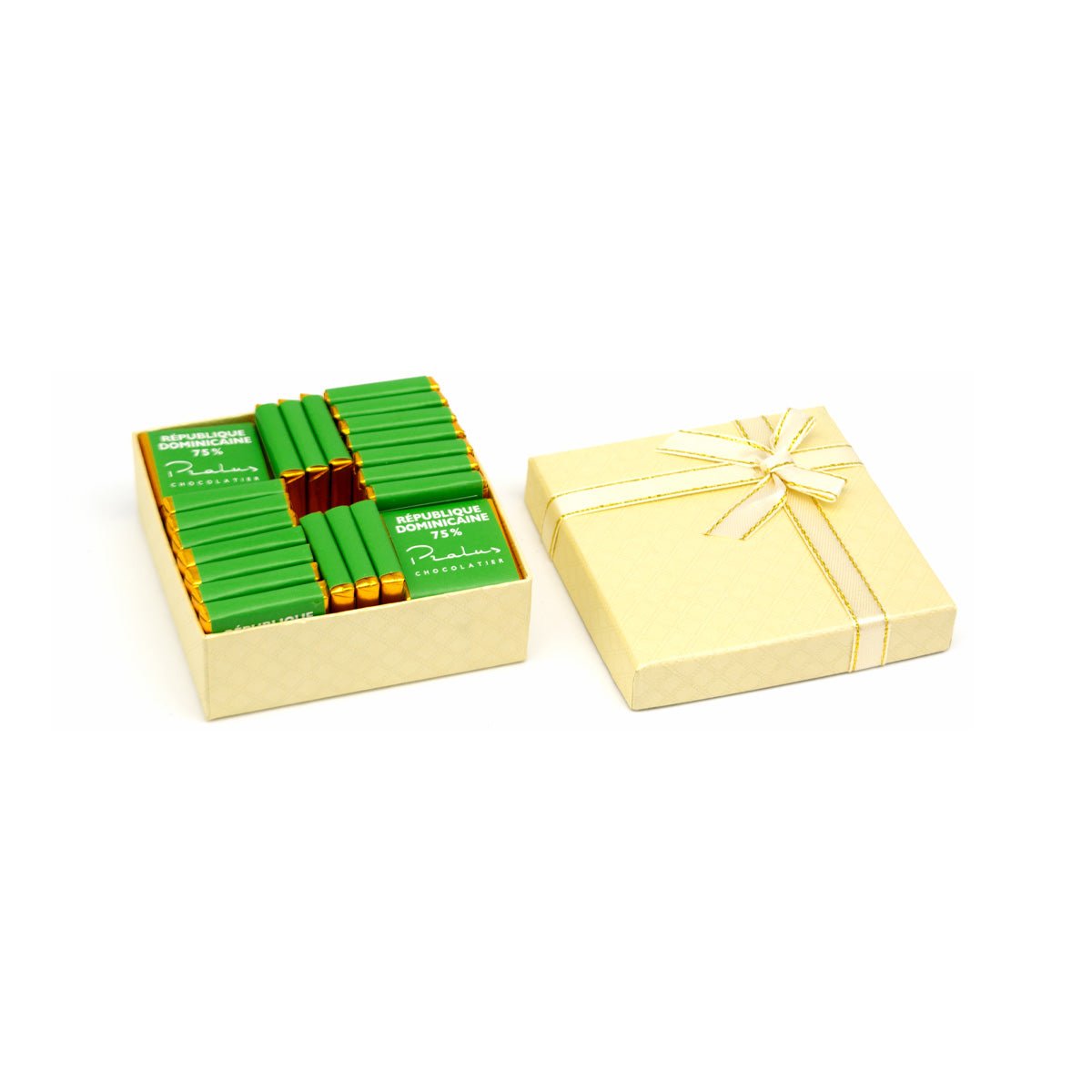 Chocosphere 28 Piece Pralus 75% Chocolate Napolitains Gift Box