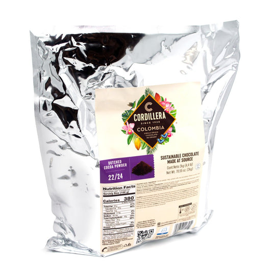 Cordillera Dutched High-Fat Cocoa Powder Bag - 2 kg