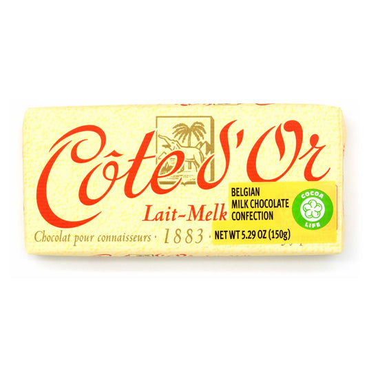Cote d'Or Fin au Lait Connoisseur 33% Milk Chocolate Bars - 150g