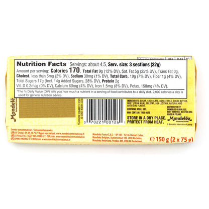 Cote d'Or Fin au Lait Connoisseur 33% Milk Chocolate Bars - 150g