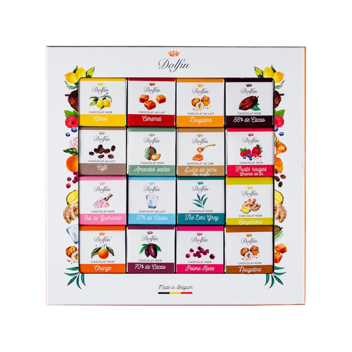 Dolfin Large Panache Assorted Napolitains Box - 48 pc - 216g