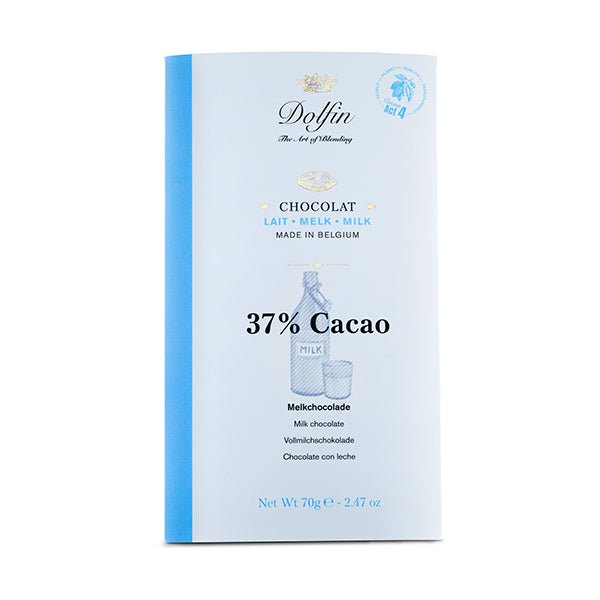 Dolfin Milk 37% Cacao Chocolate Bar - 70g
