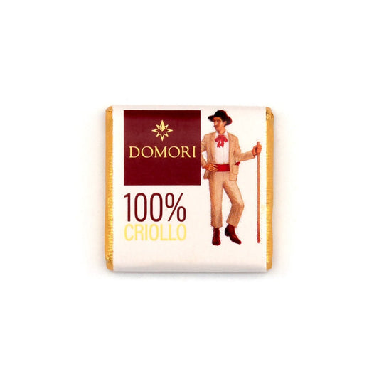 Domori Criollo 100% Single Origin Dark Chocolate Napolitains