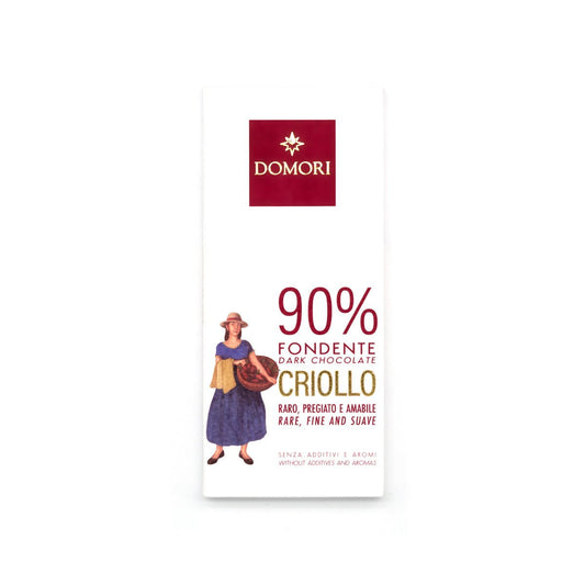Domori Criollo 90% Dark Chocolate Bar - 50g