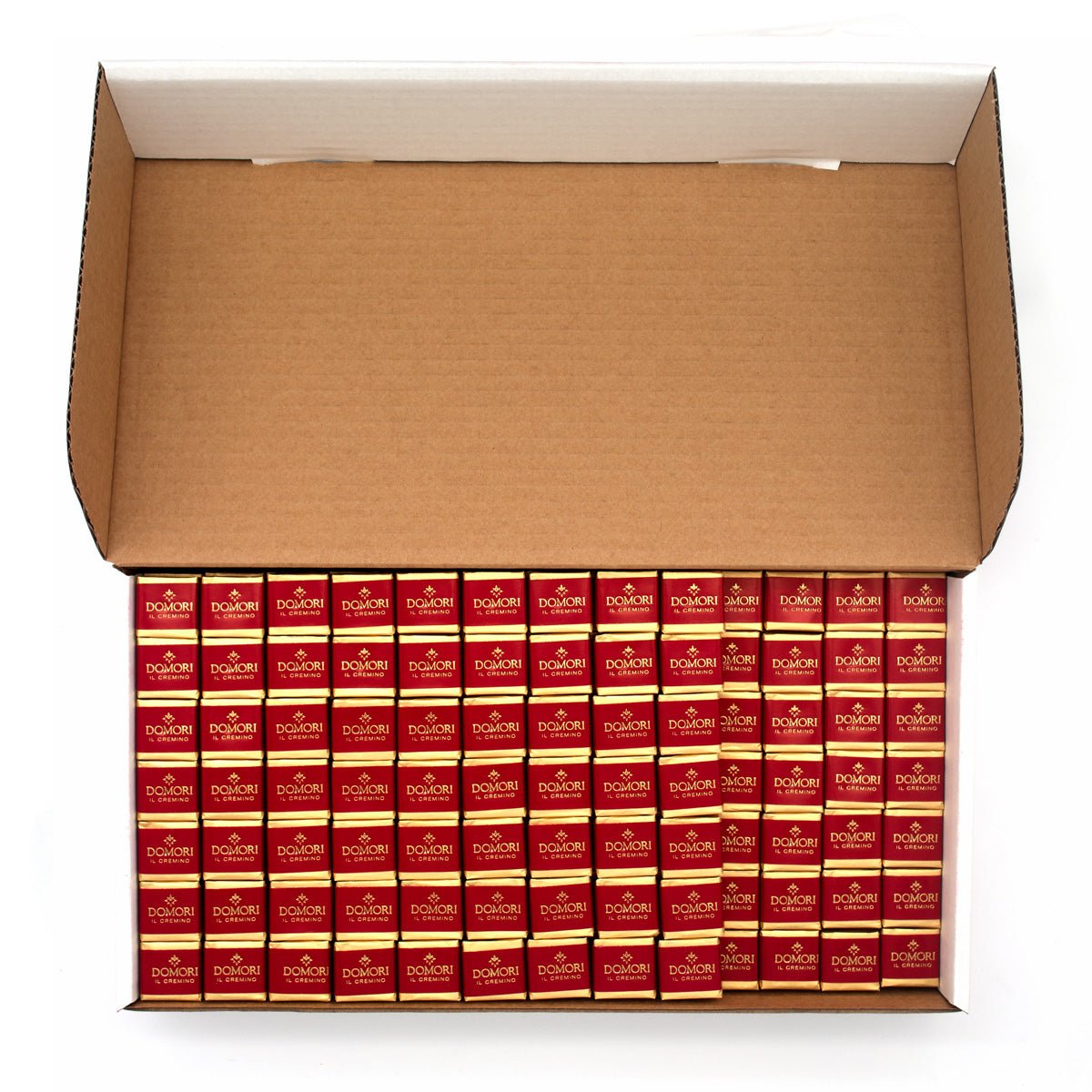 Domori Gianduja Chocolate Cremini Cubes