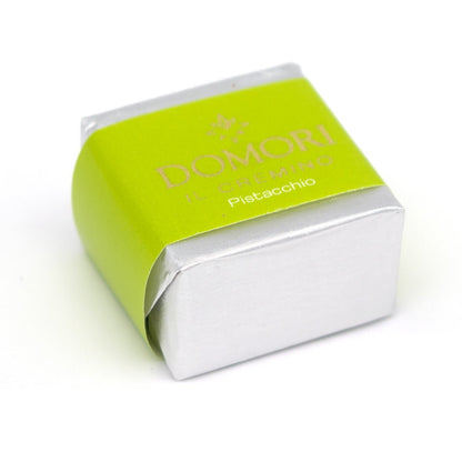 Domori Gianduja Pistachio Cremini Cubes (Overstock)
