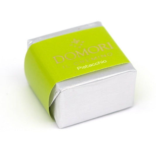 Domori Gianduja Pistachio Cremini Cubes (Overstock)