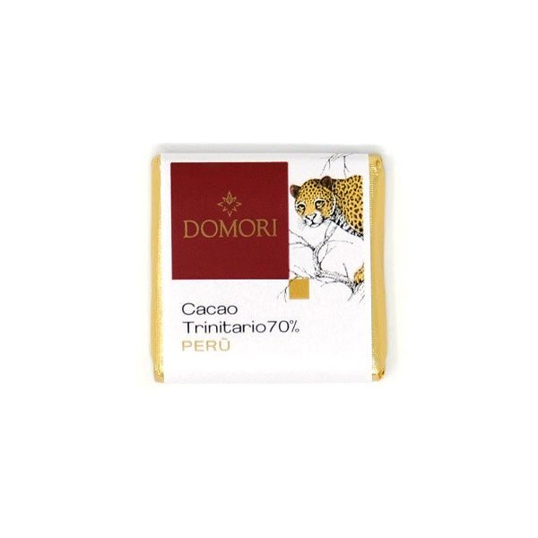 Domori Trinitario Peru 70% Single Origin Dark Chocolate Napolitains