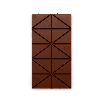 Fjak Oak Smoked Salt and Cocoa Nibs 45% Milk Chocolate Bar - 60g