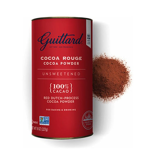 Guittard Cocoa Rouge Dutched Cocoa Powder Canister - 227g