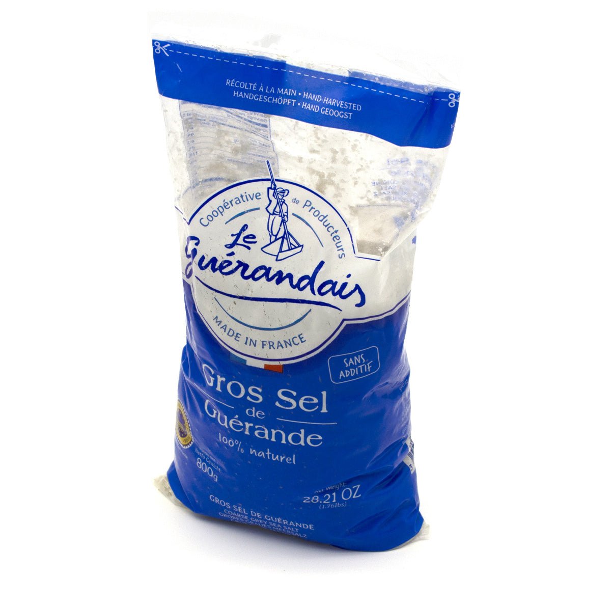 Le Guérandais Gros Sel de Guérande Natural Sea Salt - 800g