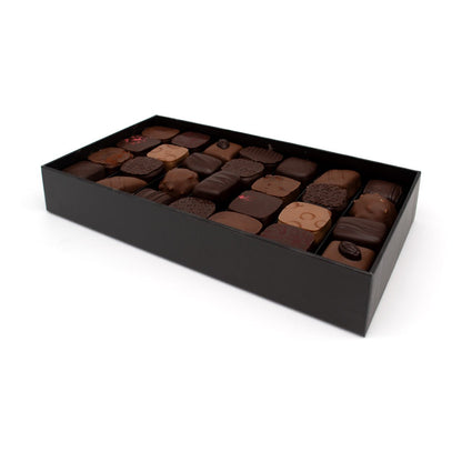 Michel Cluizel Assorted Dark & Milk Chocolate Truffles Box - 28 pc - 305g
