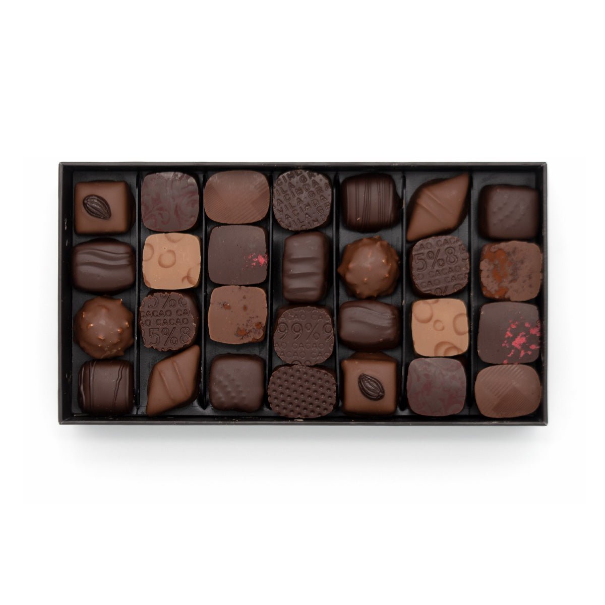 Michel Cluizel Assorted Dark & Milk Chocolate Truffles Box - 28 pc - 305g