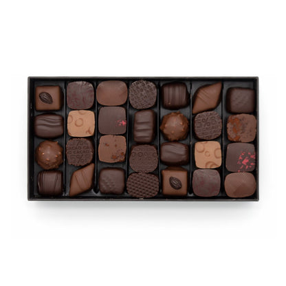 Michel Cluizel Assorted Dark & Milk Chocolate Truffles Box - 28 pc - 305g