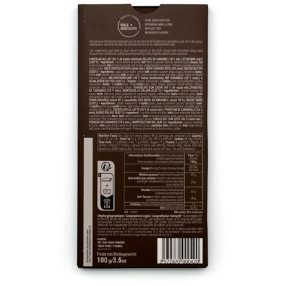Michel Cluizel Éclats Caramel Beurre Salé 45% Milk Chocolate Caramel Bar - 100g