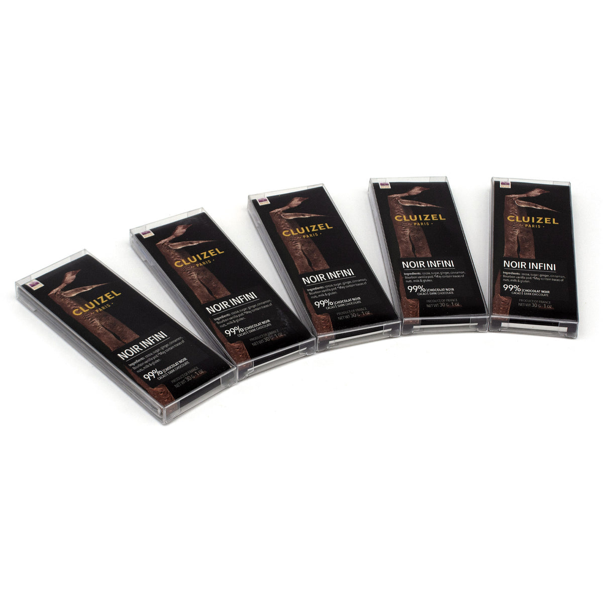 Michel Cluizel Noir Infini 99% Dark Chocolate Mini-Bar - 30g