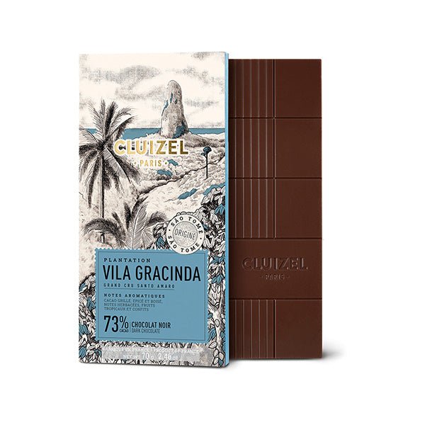Michel Cluizel Vila Gracinda BIO 73% Single Origin Dark Chocolate Bar - 70g
