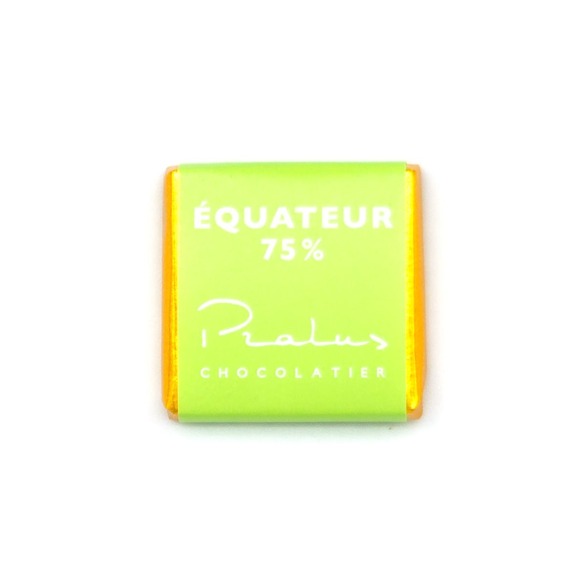 Pralus Equateur BIO 75% Single Origin Dark Chocolate Napolitains