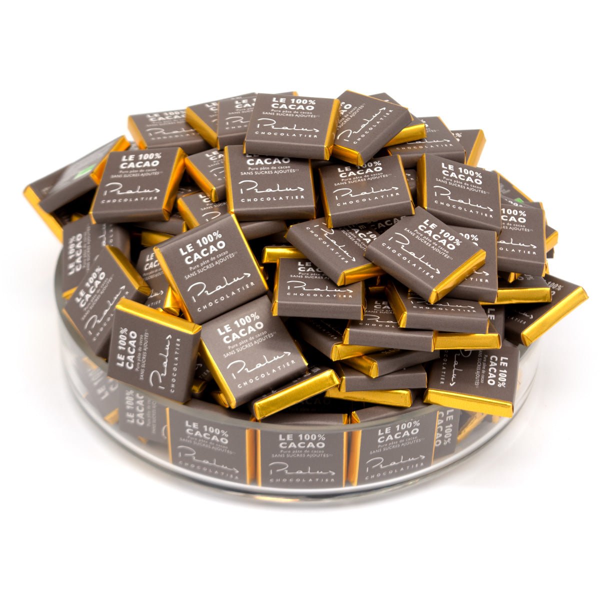 Pralus Le 100% Madagascar Cacao BIO Single Origin Dark Chocolate Napolitains