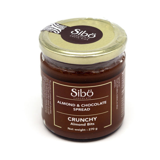 Sibu Crunchy Almond & Chocolate Spread - 270g