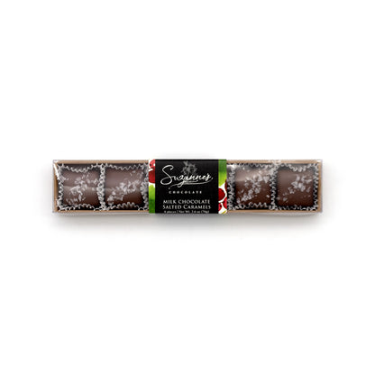 Suzanne's Chocolate Milk Chocolate Salted-Caramels Box - 6-pc - 70g