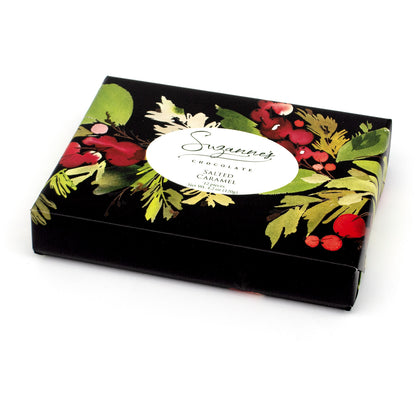 Suzanne's Chocolate Mixed Dark & Milk Salted-Caramels Box - 12-pc - 120g