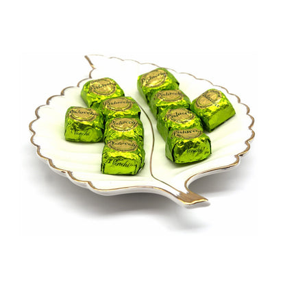 Venchi Cubotto Chocoviar Pistachio Hazelnut Creme in Dark Chocolate Cubes